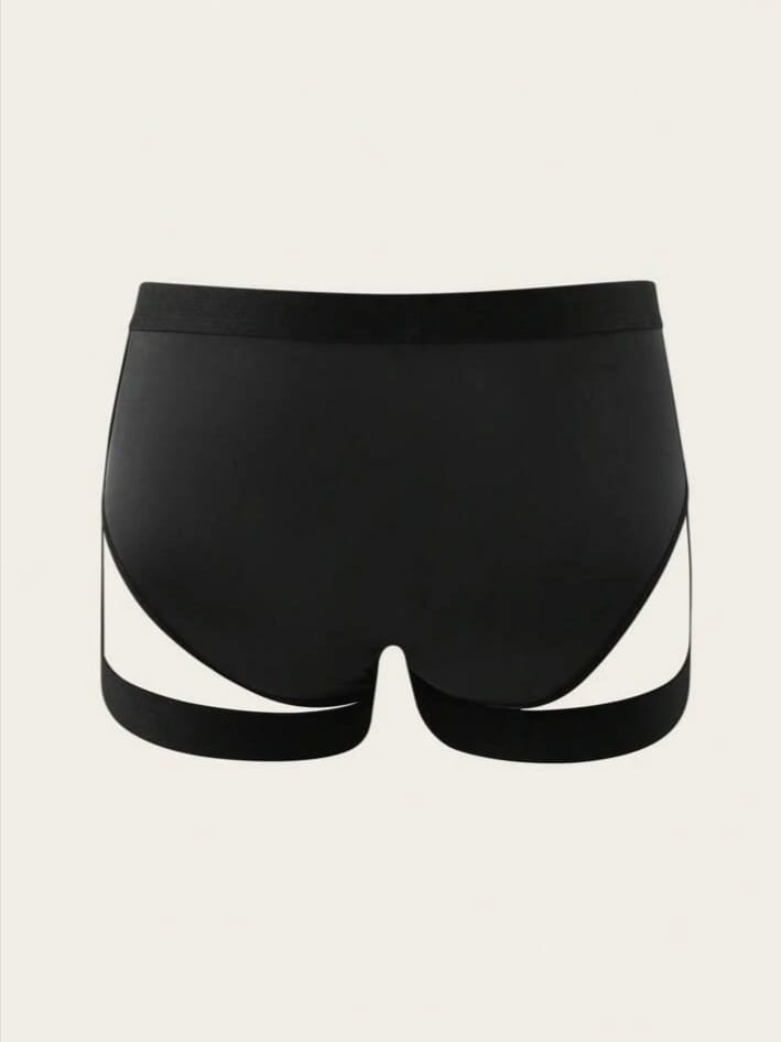 Midnight Leg-Strap Support Brief